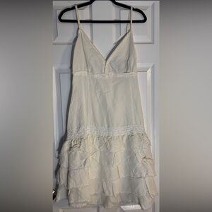 Ashley By 26 International Cream Dress